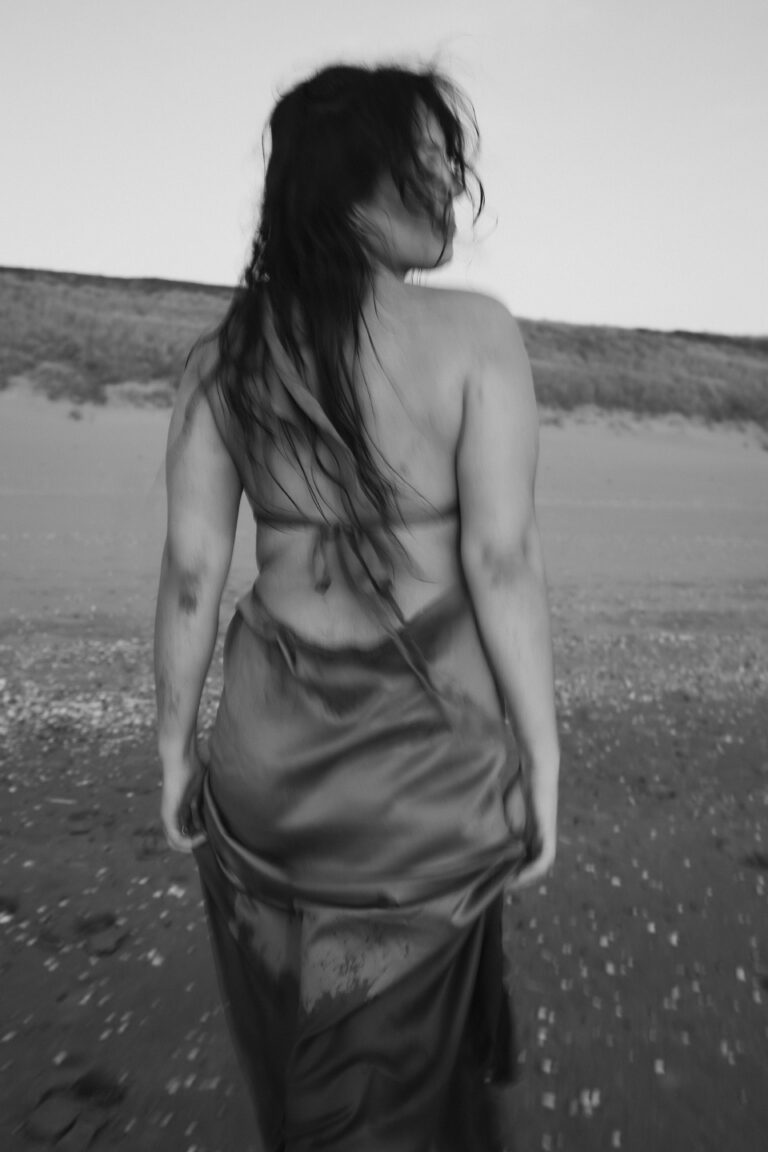 Boudoir fotoshoot op het strand